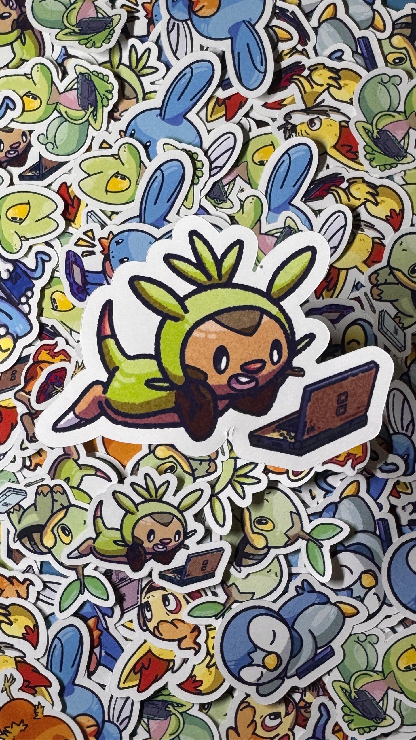 Gen 6 Die Cut Stickers