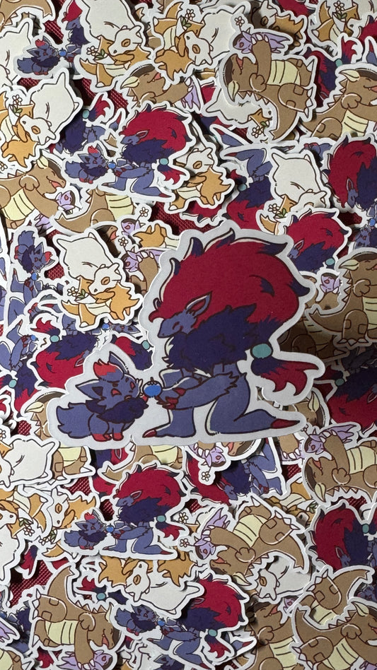 Mother's Day Themed Die Cut Stickers