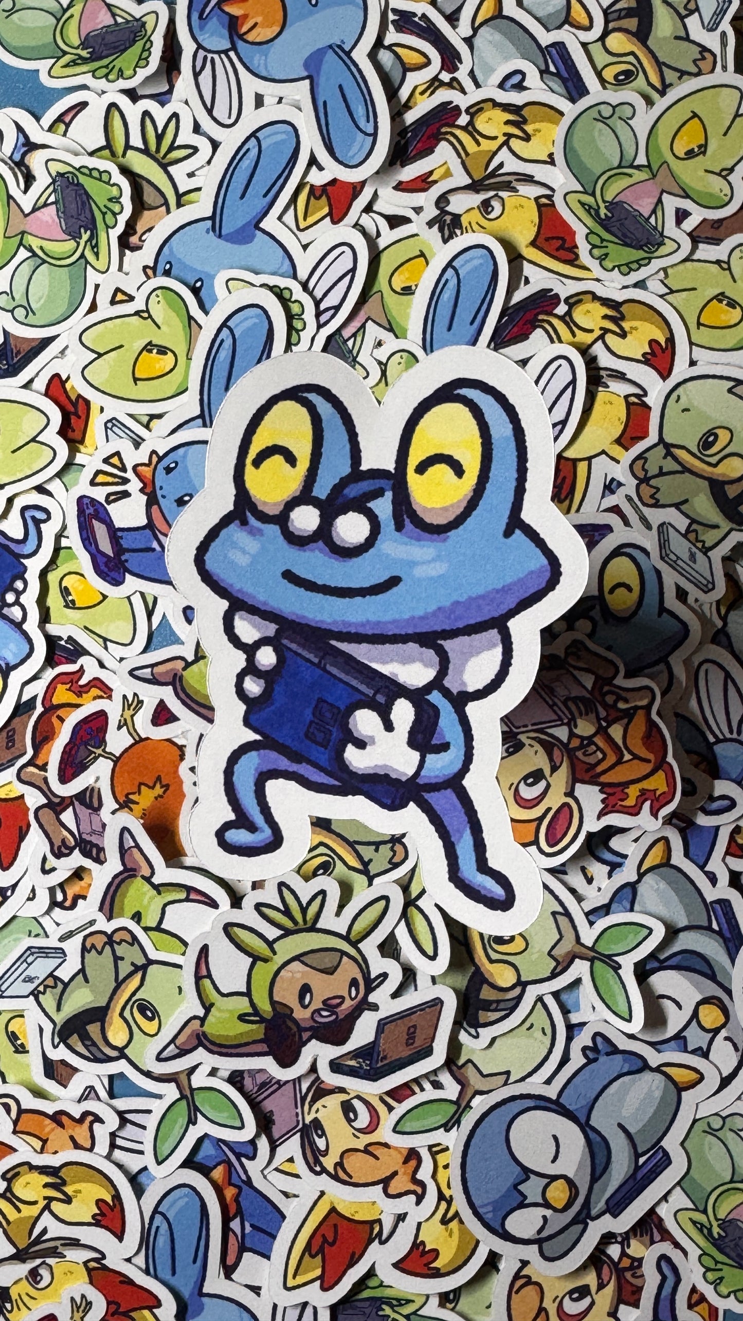 Gen 6 Die Cut Stickers